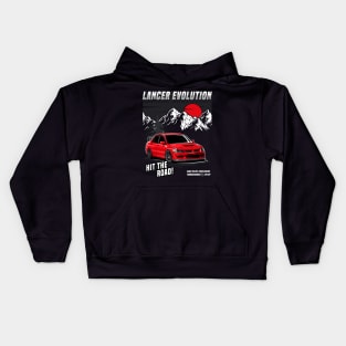 Mitsubishi Lancer Evo VIII (Lancer Evolution) Kids Hoodie